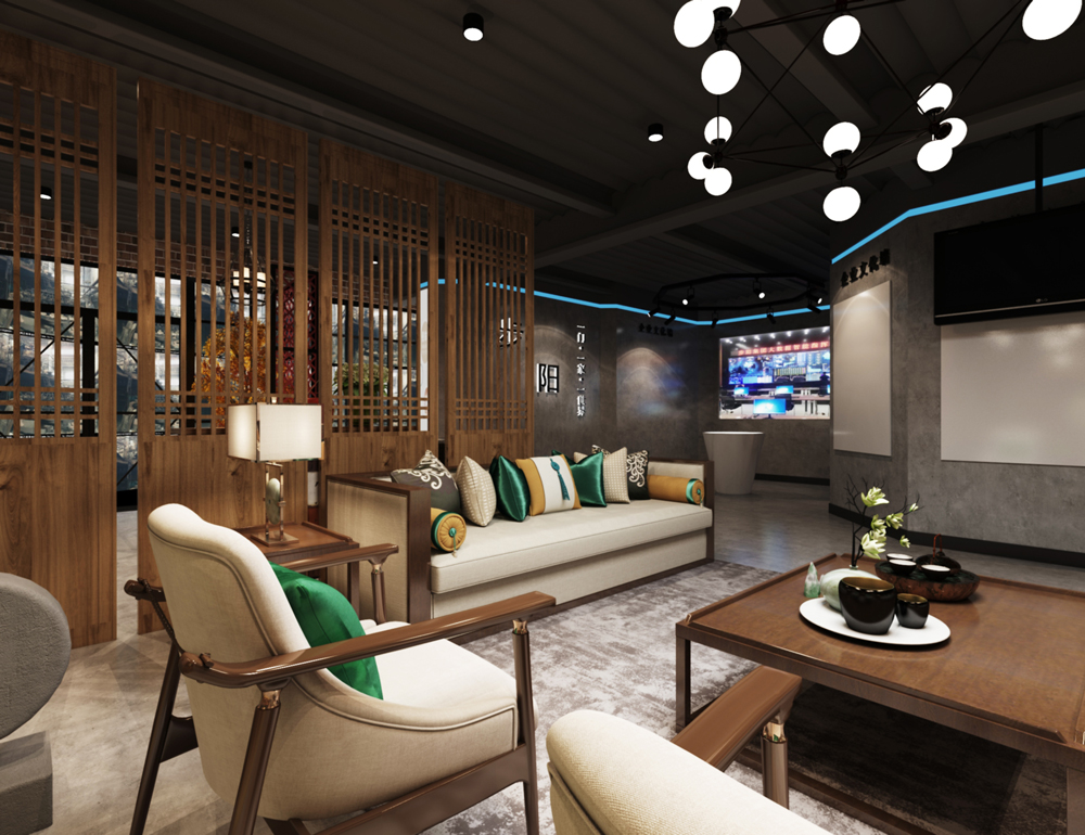 长江180步阳门展厅装修(图7) 长江180步阳门展厅装修(图7)