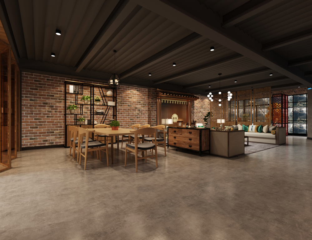 长江180步阳门展厅装修(图1) 长江180步阳门展厅装修(图1)