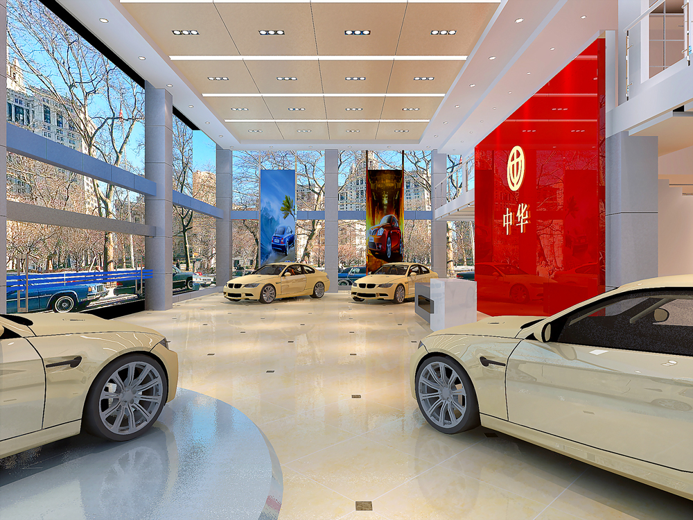 4S店展厅装修(图2)