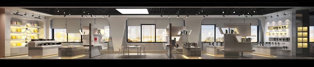 健浩电器-产品展厅装修(图1) 健浩电器-产品展厅装修(图1)