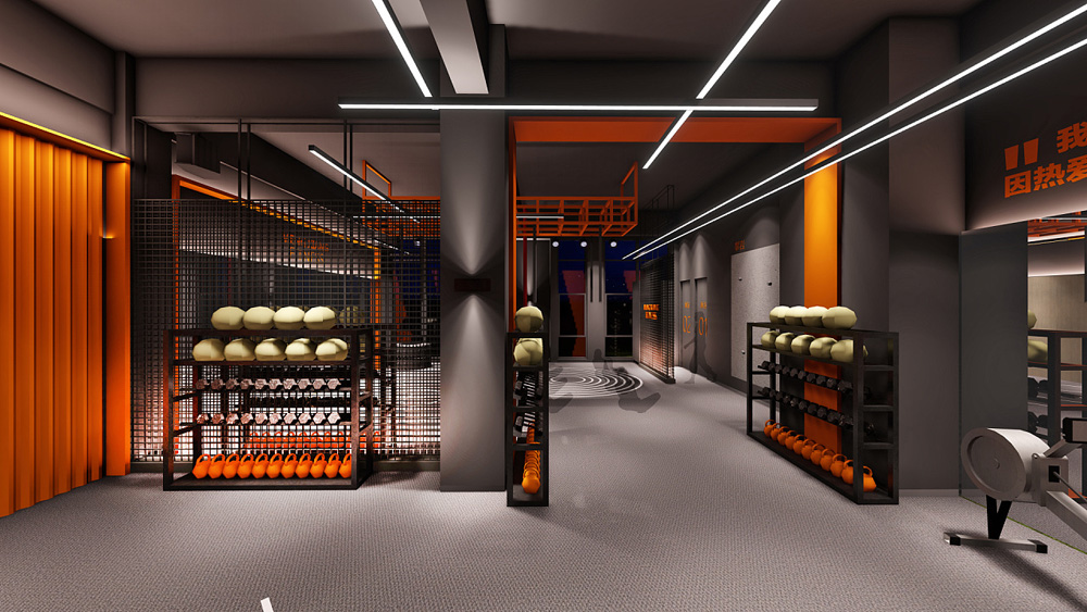 合肥2000平方启动键-健身房装修(图2) 合肥2000平方启动键-健身房装修(图2)