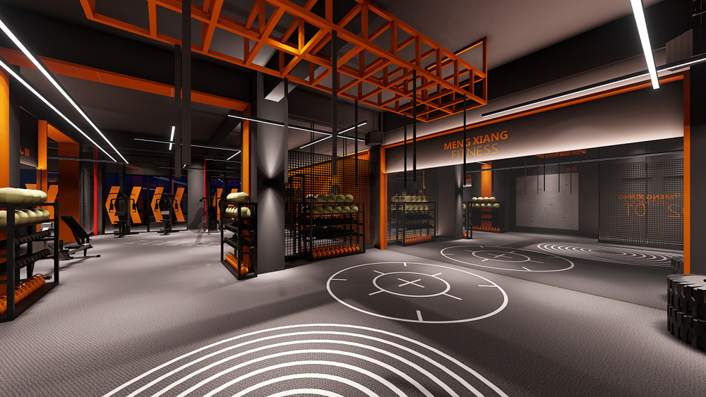 合肥2000平方启动键-健身房装修(图1) 合肥2000平方启动键-健身房装修(图1)