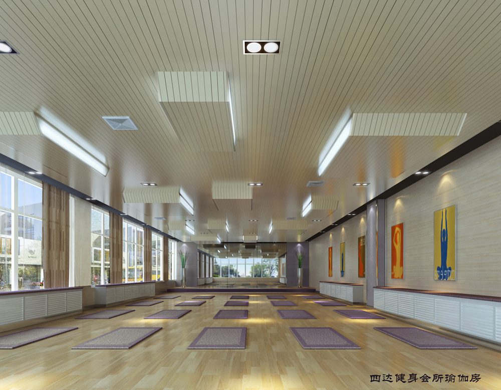 四达健身会所-健身房装修(图3) 四达健身会所-健身房装修(图3)