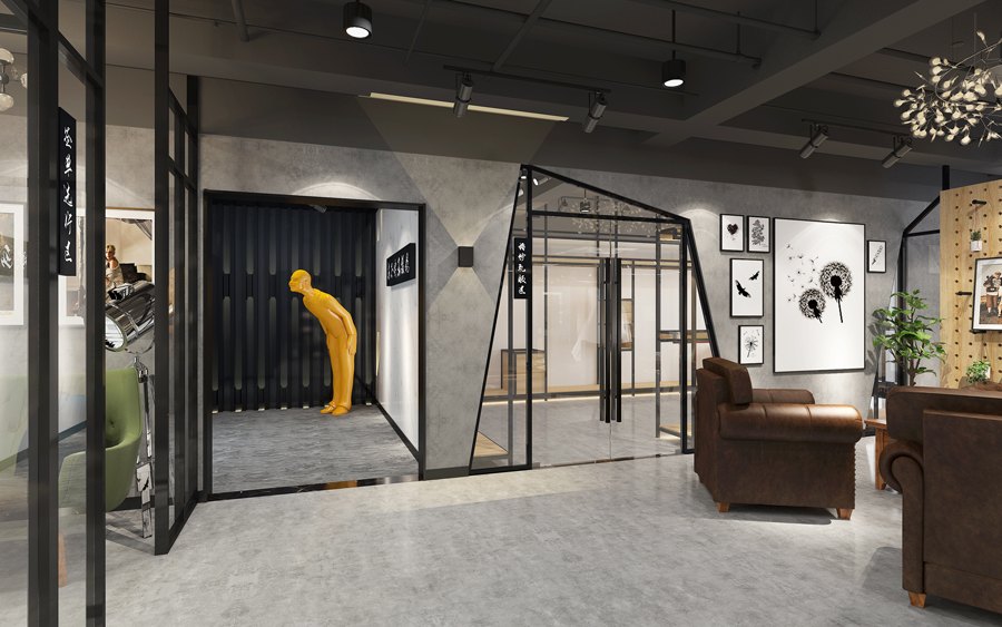 婚纱摄影店装饰装修设计(图1) 婚纱摄影店装饰装修设计(图1)