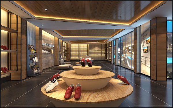 合肥200平方精品鞋店装修设计(图4) 合肥200平方精品鞋店装修设计(图4)