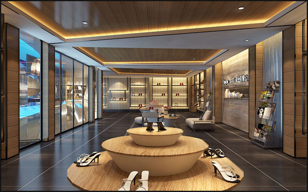 合肥200平方精品鞋店装修设计(图1) 合肥200平方精品鞋店装修设计(图1)