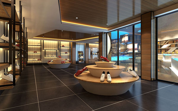 合肥200平方精品鞋店装修设计(图5) 合肥200平方精品鞋店装修设计(图5)