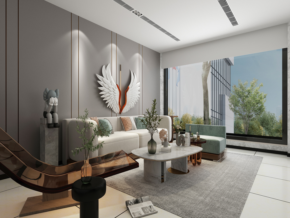 华松.皖溪佳苑-售楼部装修(图8) 华松.皖溪佳苑-售楼部装修(图8)