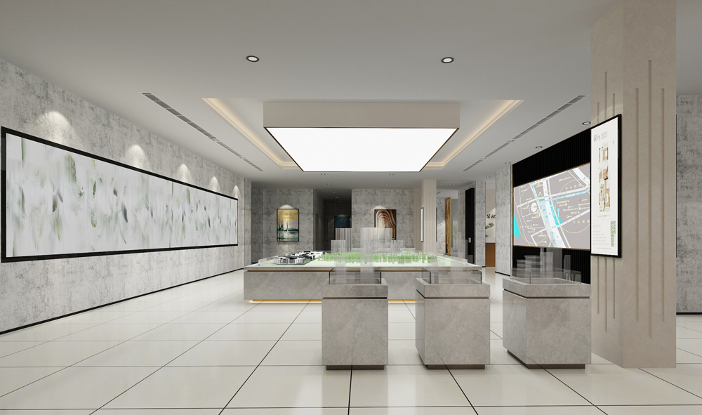 华松.皖溪佳苑-售楼部装修(图6) 华松.皖溪佳苑-售楼部装修(图6)