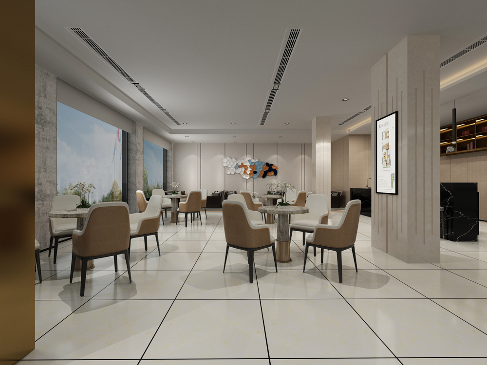 华松.皖溪佳苑-售楼部装修(图4) 华松.皖溪佳苑-售楼部装修(图4)