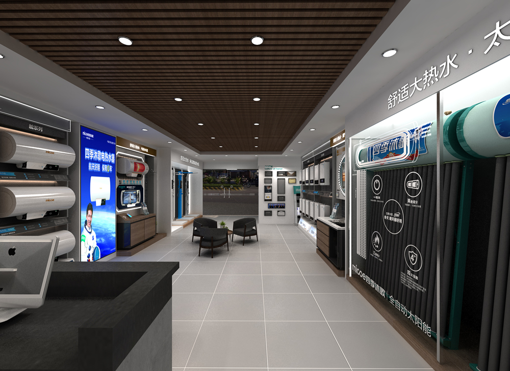 四季沐歌店面装修设计(图1) 四季沐歌店面装修设计(图1)