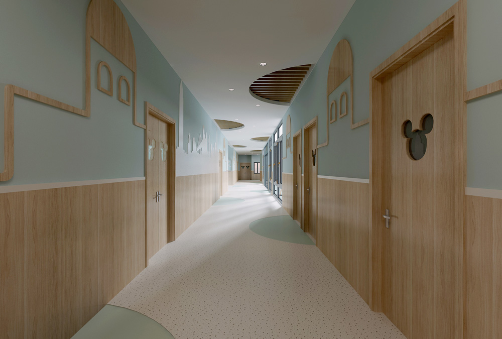 皖新文化广场2300平方幼儿园装修设计项目(图7) 皖新文化广场2300平方幼儿园装修设计项目(图7)