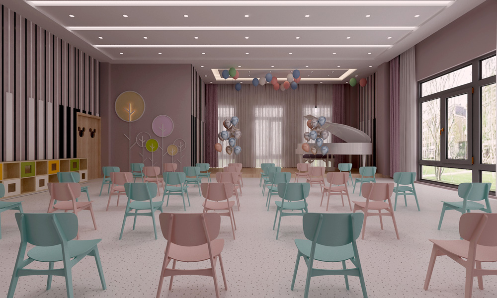 皖新文化广场2300平方幼儿园装修设计项目(图9) 皖新文化广场2300平方幼儿园装修设计项目(图9)